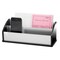 Kantek Black Acrylic and Aluminum Letter and Message Sorter BA-350 - alternate 1